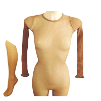 Aca 00 c academique resille chair suntan qualite professionnel de danse tenue de scene