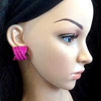 Bo 07 boucle d oreilles en strass
