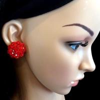 Bo 12 boucle d oreilles en strass