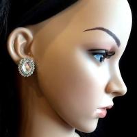 Bo 17 boucle d oreilles en strass