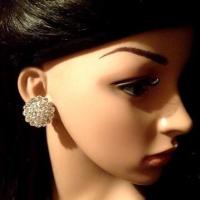 Bo 20 boucle d oreilles en strass