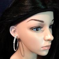 Bo 38 boucle d oreilles en strass