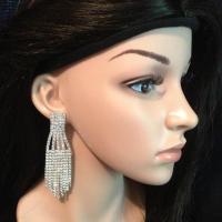Bo 45 boucle d oreilles en strass