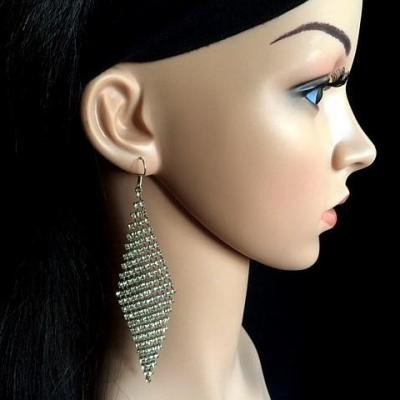 Boucles d'oreille en strass