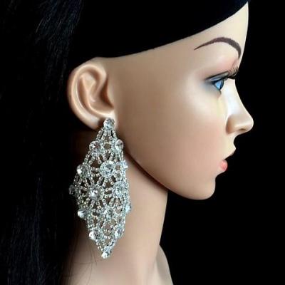 Boucles d'oreille en strass