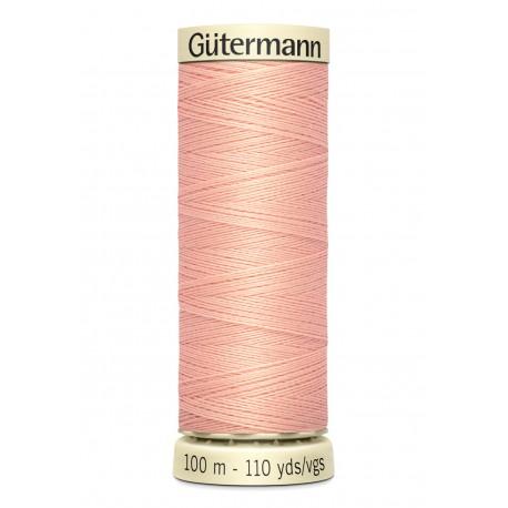 Bobine n165 de fil pour tout coudre polyester gutermann 100 m