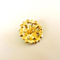 Bouton en strass arriere