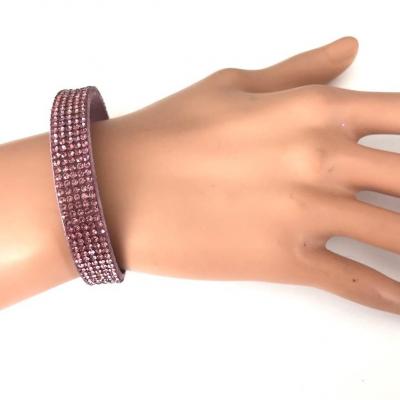 Bracelet en strass