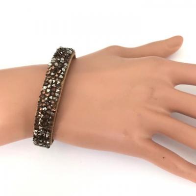 Bracelet en strass