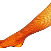 Collant resille de danse qualite professionnel sans pieds strasse toast col03t