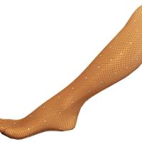 Collant resille strasse pour danse qualite professionnel chair suntan