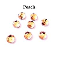 Element hotfix thermocollant rond peach 10mm hf2210
