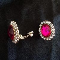 G bo 11 boucle d oreilles en strass
