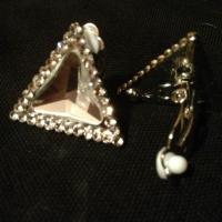 G bo 14 boucle d oreilles en strass