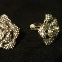 G bo 18 boucle d oreilles en strass