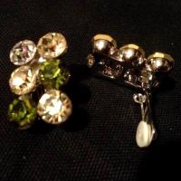 G bo 21 boucle d oreilles en strass