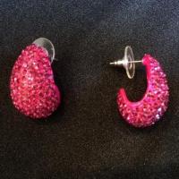 G bo 29 boucle d oreilles en strass