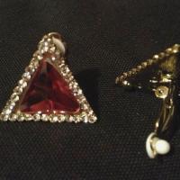 G bo 33 boucle d oreilles en strass
