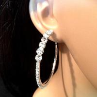 G bo 38 boucle d oreilles en strass