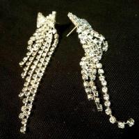G bo 39 boucle d oreilles en strass