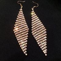 G bo 52 boucles d oreilles en strass