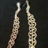 G bo 53 boucles d oreilles en strass