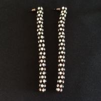 G bo 57 boucles d oreilles en strass