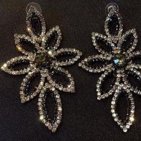 G bo 65 boucles d oreilles en strass