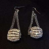 G bo 69 boucles d oreilles en strass