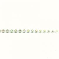 Galon de strass a coudre cristal ab base plastique translucide 5mm