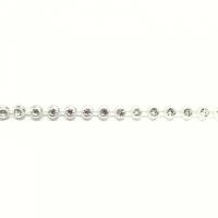 Galon de strass a coudre cristal base plastique translucide 5mm