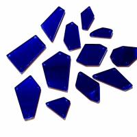 Miroirs a coudre bleu pour tenue de scene