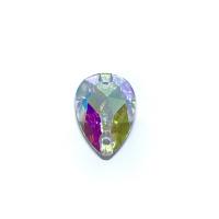 Pierre a coudre en verre cristal ab 10 18 8065