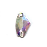 Pierre a coudre en verre cristal ab 16 27 8072