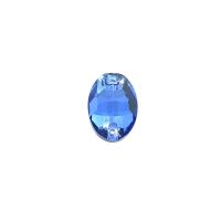 Pierre a coudre en verre cristal saphir light 11 16 8063