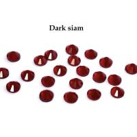 Strass hotfix thermocollant ss16 dark siam 4mm