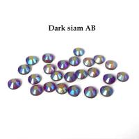 Strass hotfix thermocollant ss16 dark siam ab 4mm