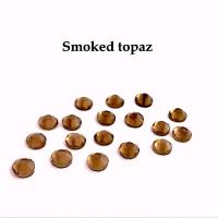 Strass hotfix thermocollant ss16 smoked topaz 4mm