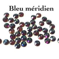 Strass hotfix thermocollant ss20 5mm bleu meridien
