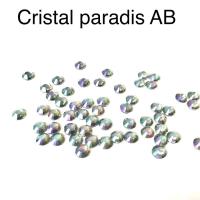 Strass hotfix thermocollant ss20 5mm cristal paradis ab