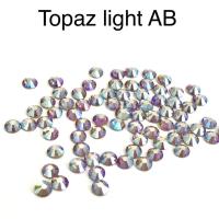Strass hotfix thermocollant ss20 5mm topaz light ab
