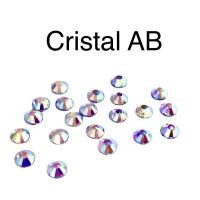 Strass hotfix thermocollant ss20 cristal ab 5mm