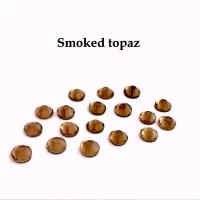 Strass hotfix thermocollant ss20 smoked topaz 5mm