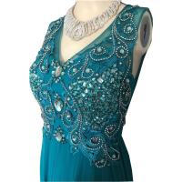 Tenue de scene robe de soiree en strass 6gc