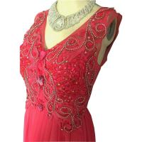 Tenue de scene robe de soiree en strass 7gc