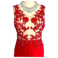 Tenue de scene robe de soiree en strass g00